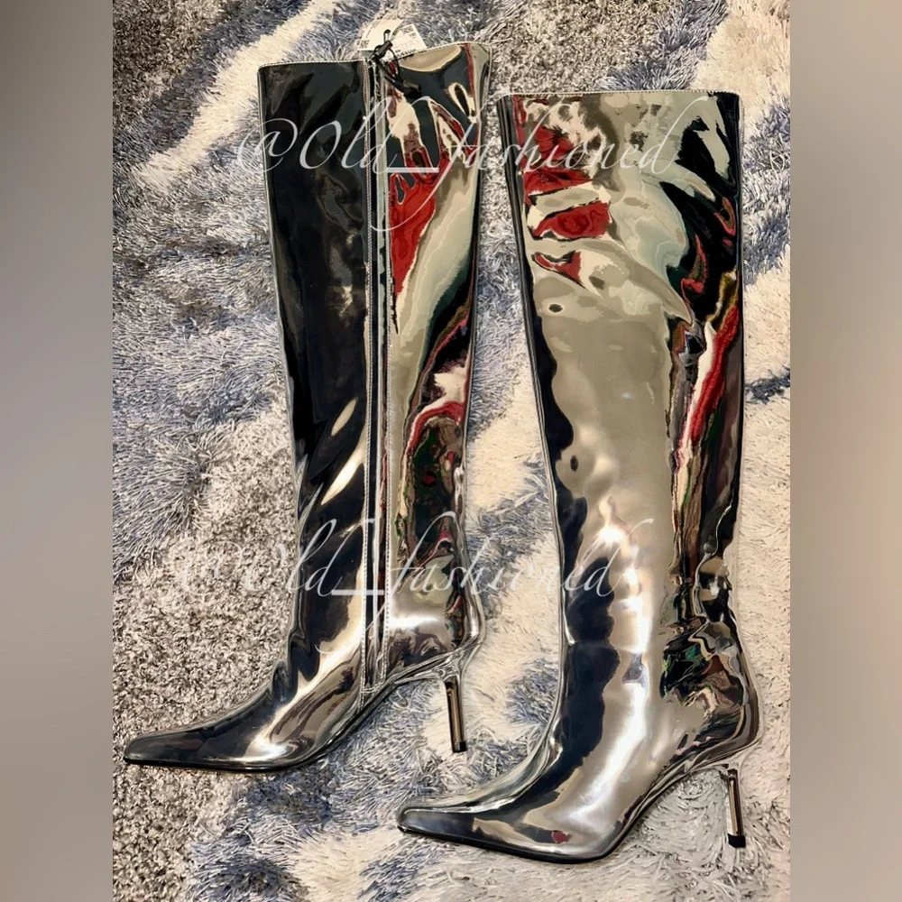 Zara metallic over